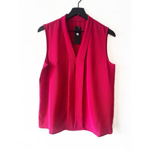 Kara and Kate Sleeveless Blouse Women’s Size XL Red